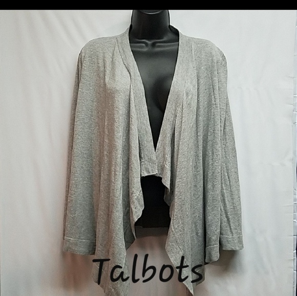 Talbots Sweaters - Talbots | Gray Cardigan